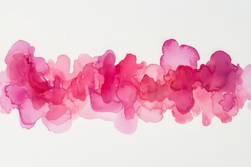 Wall Mural - gradient of pink watercolor abstract for artistic backgrounds