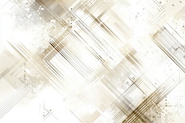 Wall Mural - abstract light beige background with geometric lines and shapes