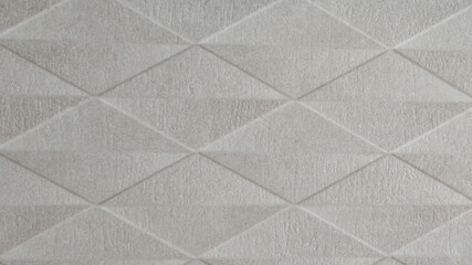 Wall Mural - Texture of tiles stone 3D diamond wall texture background