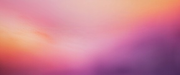 Fototapete - Abstract Orange Pink Purple Gradient Background Texture Design.