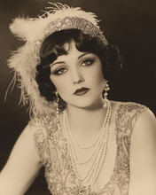 Woman Retro Flapper Style Portrait Free Stock Photo - Public Domain ...