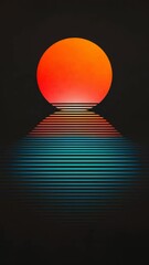 Poster - light bulb in the dark