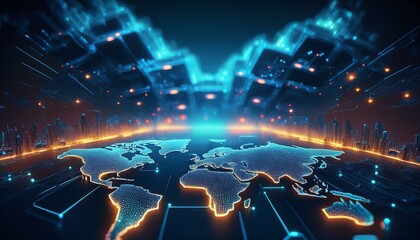 global communication concept