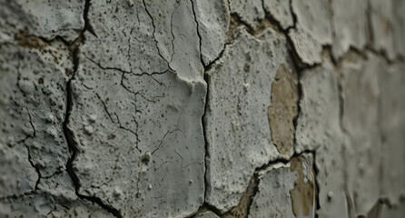 Wall Mural - Cracked wall Texture
