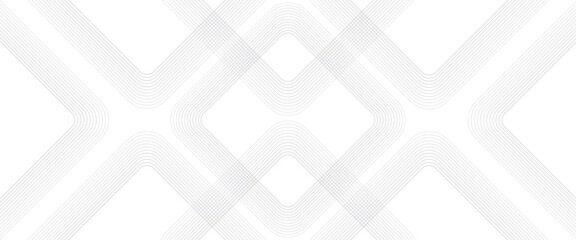 Wall Mural - vector modern triangle and squares line with line technology line background.