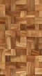 © Aikin - Wooden Blocks Creating a Parquet Pattern with Visible Wood Grain