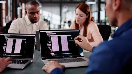 Poster - Diverse Team Of Programmers Coding Together