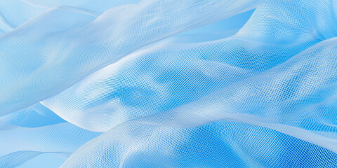 Wall Mural - Blue abstract crisscrossing lines geometric texture background