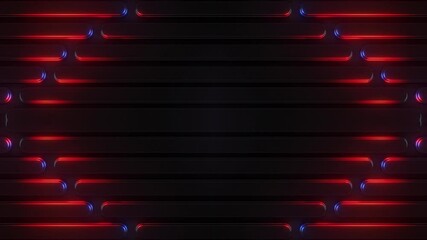 Wall Mural - This stock motion graphics video includes a clip of a Colorful Light Structure