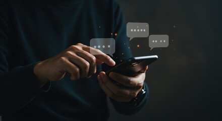  Messaging on Mobile: Seamless Communication & Instant Connections | Modern Tech, Smartphone Usage, and Chatting Online