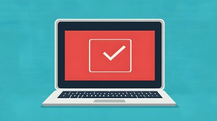 Successful Software Update Process on Laptop with Cloud Computing Technology