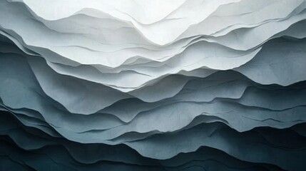 Wall Mural - subtle abstract white background with 3d depth and soft light transitions for business design.