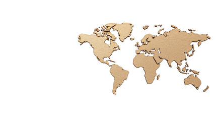 vintage style world map design on rustic background for travel theme