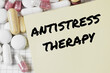© daniiD - antistress therapy text title drugs tablets antidepressants
