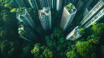 Aufkleber - Successful investments in green, sustainable projects, highlighting the growing trend of environmentally conscious investing and esg