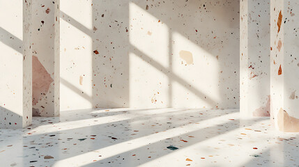Aufkleber - Terrazzo polished stone floor and wall pattern and marble surface marble and granite