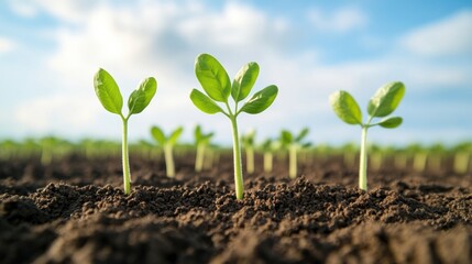 Poster - Regenerative Growth Sustainable Seedling Emergence in High-Resolution 8K - Eco-Entrepreneurial Visualization for Digital Transformation and Future-Focused Strategic Development