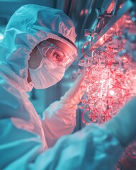 Poster - Next-Gen Biotech Visionary Immersive Cleanroom Innovation in Advanced Pharmaceutical Research - AI-Enhanced Sterile Manufacturing Breakthrough