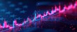 © val - A dynamic representation of bitcoin's decline amidst rising u.s. tariffs, showcasing a vibrant financial graph with an american flag backdrop.