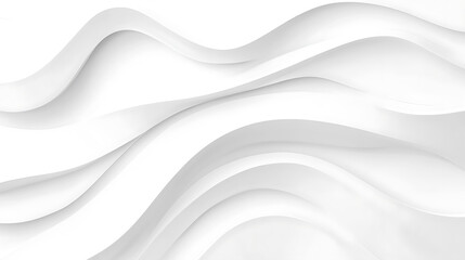 Poster - Abstract white sand texture background with ripples and waves for product presentation, mockup design concept