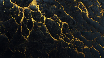 Aufkleber - Beautiful gold background with leather texture with gold veins of gold leather as sample of gold background from natural leather or sample of texture of leather for beautiful natural background
