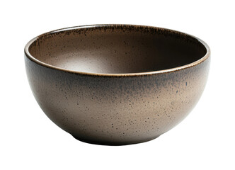 Ceramic bowl display product isolated on transparent background, png