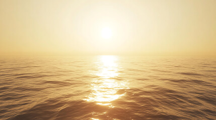Fototapete - Calm sea water background, top view