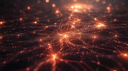 Aufkleber - Global data science network concept