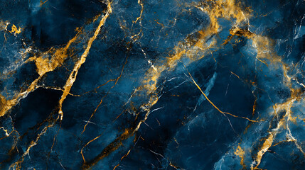 Poster - Luxurious golden black marble texture, marble ink from exquisite original painting for abstract background, detailed marble slab