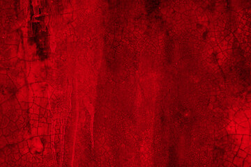 Leinwandbilder - Old wall texture cement black red  background abstract dark color design are light with white gradient background.