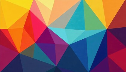 Wall Mural - geometric abstract shapes, vibrant color block design , art, circle, abstract