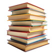 © NorStock - Books stacked isolated on transparent background