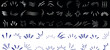 © Arafat - Line sparkle and motion element set featuring dynamic comic style strokes, action lines, speed effects, and abstract bursts. Ideal for manga, pop art, and energetic graphic design projects