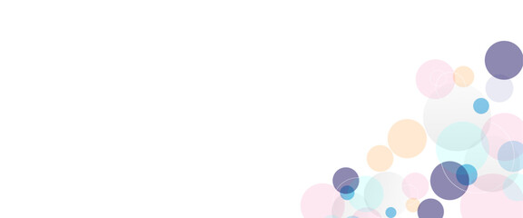 Aufkleber - Abstract colorful curve circle background for presentation and web banner template.