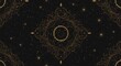© CamTu - Celestial Tapestry of Gold AI Generated