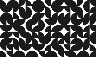 Wall Mural - geometric circle line pattern print background, shapes pattern, abstract backgrounds, modern geometry trendy design for card, invitation, wallpaper