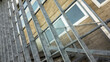 © Filippo Carlot - Galvanized steel railing protecting building access with blurred background