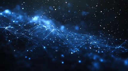 abstract light particles technology design background
