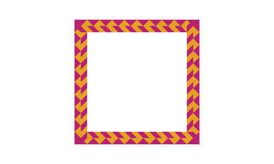 Wall Mural - square frame vector art & graphics