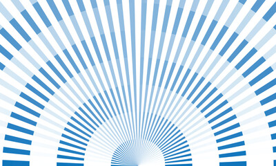Aufkleber - abstract geometric blue white gradient opposite line arc pattern can be used background, banner, pos