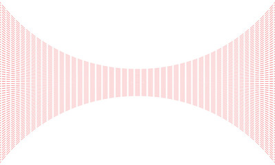 Leinwandbilder - abstract geometric red dashed bulge line pattern can be used background, banner, poster.