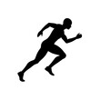 © Anondo - runner silhouette vector