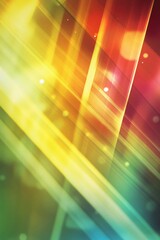 Fototapete - Colorful light trails creating abstract background design