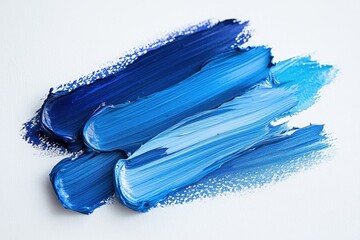 Fototapete - Intricate blue abstract design flowing like water with shimmering details that capture the essence of tranquility and depth