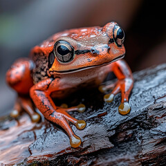 a small frog