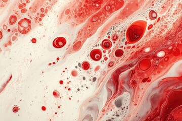 Aufkleber - Colorful abstract waves of gelatin-like texture showcasing soft pink and creamy white hues, illustrating a harmonious blend and undulating patterns