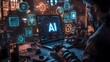 © Digital Dantes - Artificial intelligence: a new horizon. AI Wallpaper