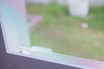 mosquito net wire screen on house window protection against insect