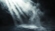 © dextro - Mysterious Dark Room with Spotlight and Smoke Effect