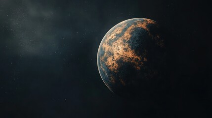 Wall Mural - A mystical planet where magic controls the elements.
